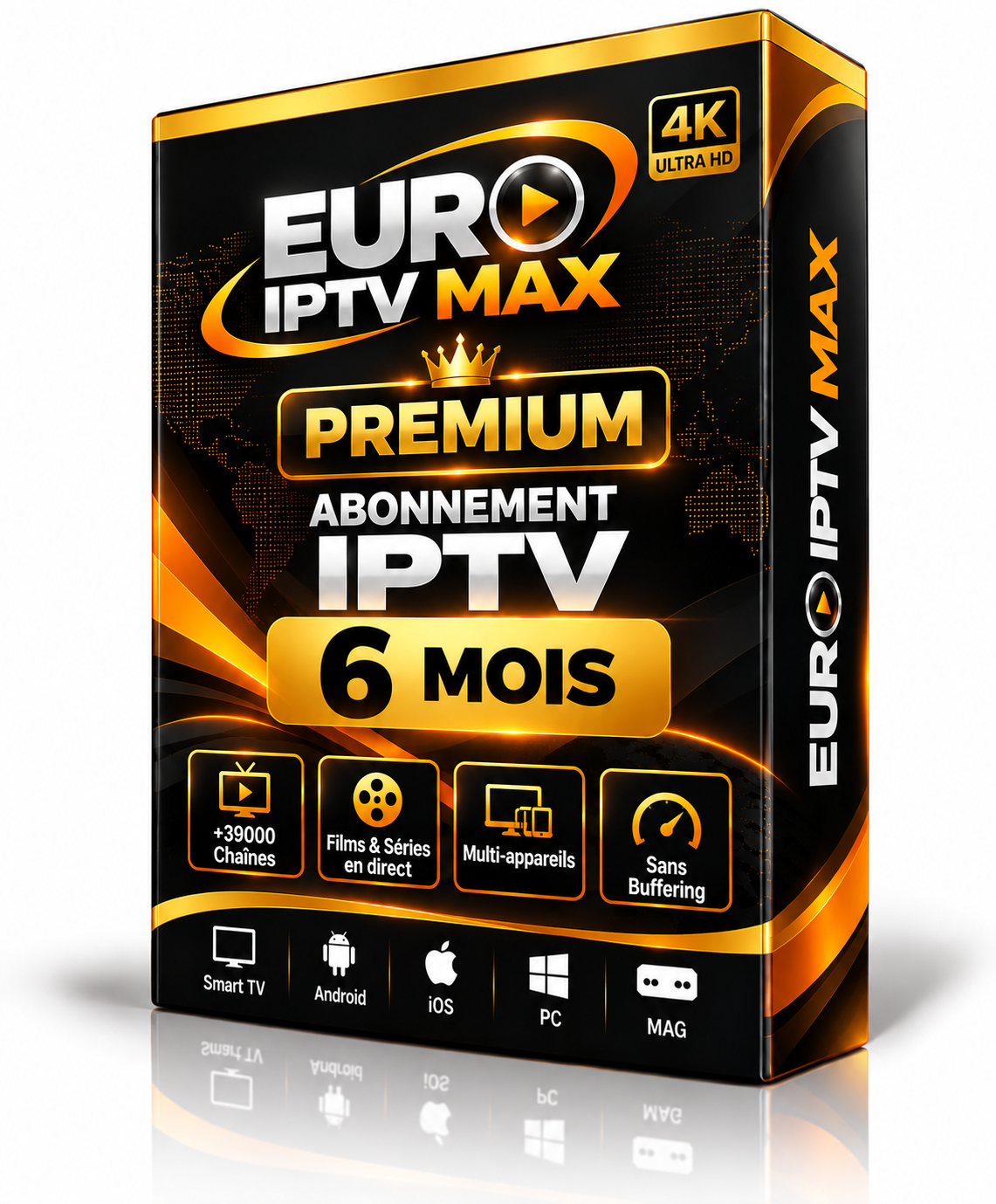 Abonnement IPTV Premium – 12 Mois